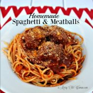 Homemade Spaghetti and Meatballs